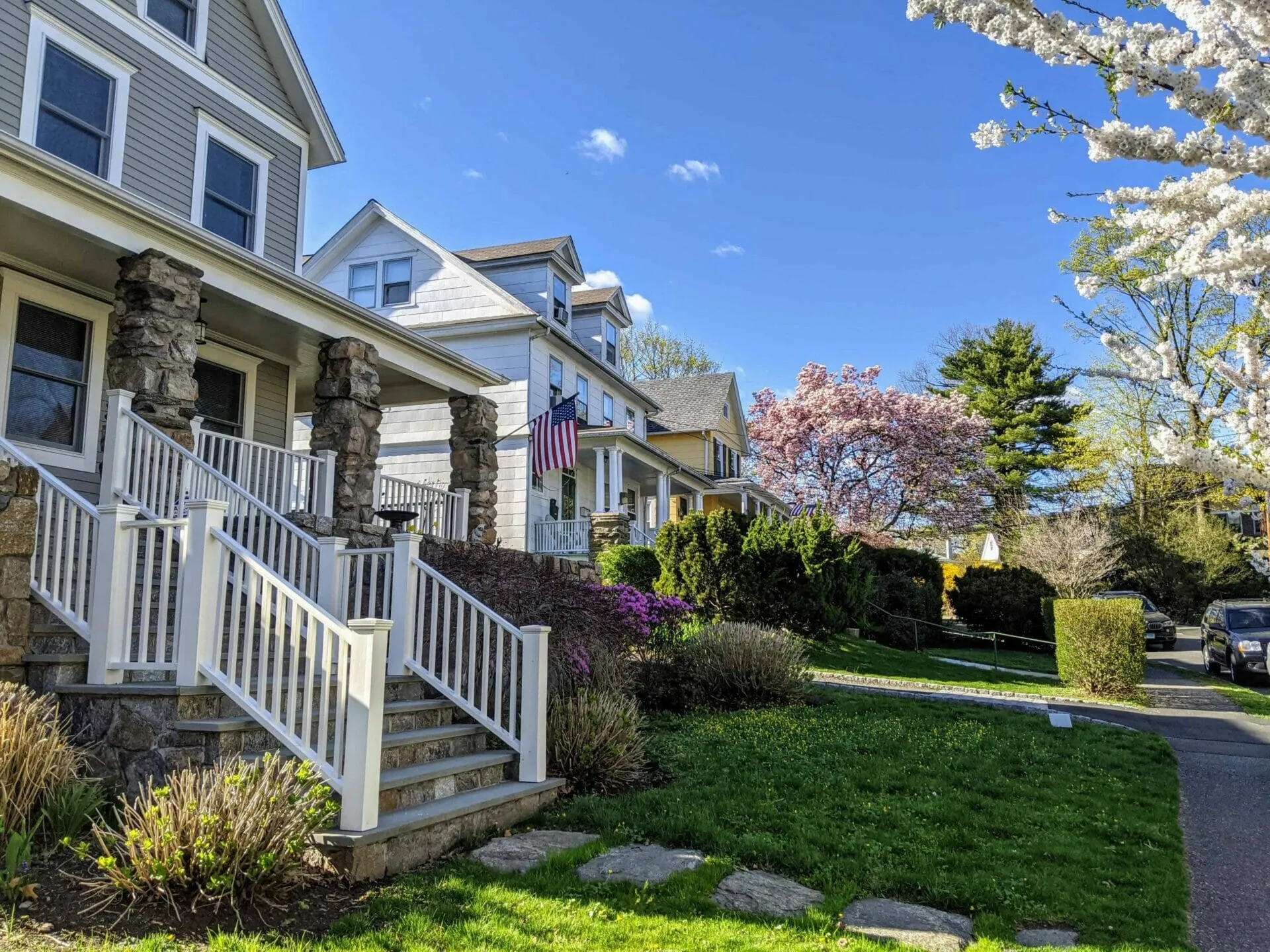 Detail shot of a modern floor